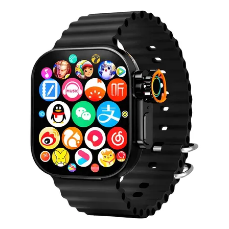 Relógio Smartwatch Wearzone Horizon Pro 4g/5g  Android Nfc Preto Mesh