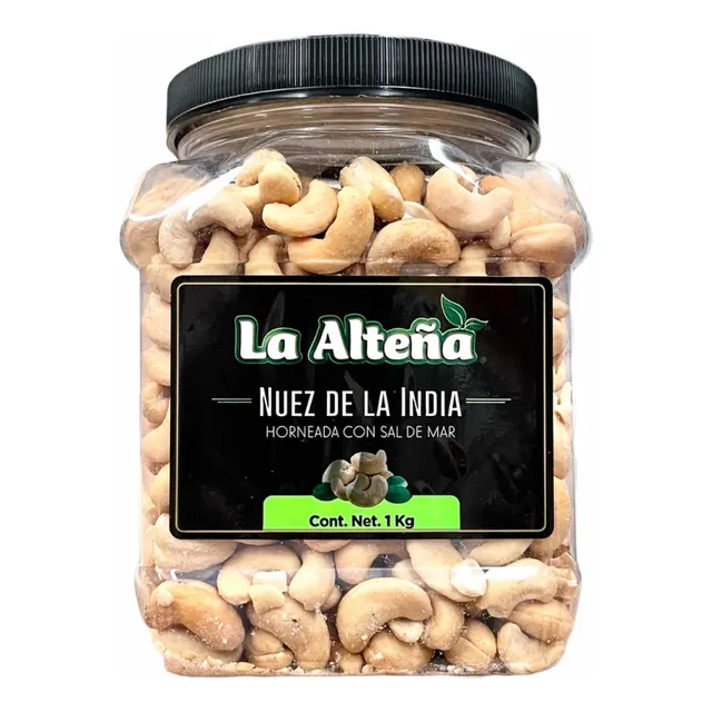 Nuez De La India Horneada La Alteña Con Sal De Mar 1kg Alteñ