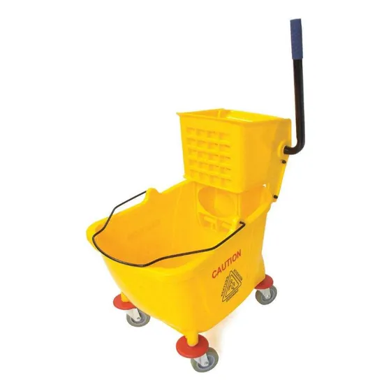 Carro Escurridor De Limpieza De 30 Lts 60x38x81cms Cmt