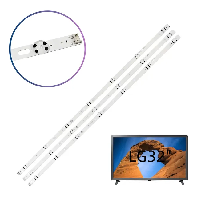 Kit De Barra Led Para Tv LG 32lf590 / 32lf595b / 32lb550b