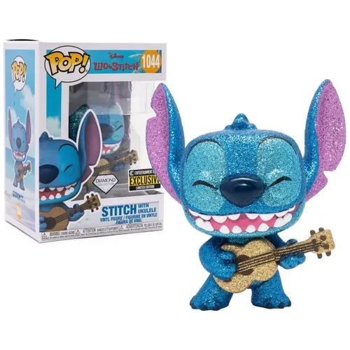 Funko Pop Disney Lilo & Stitch - Stitch With Ukulele #1044