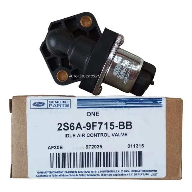 Sensor Iac Valvula Mínimo Fiesta Max Motor 1.6 Ford 4 Pines