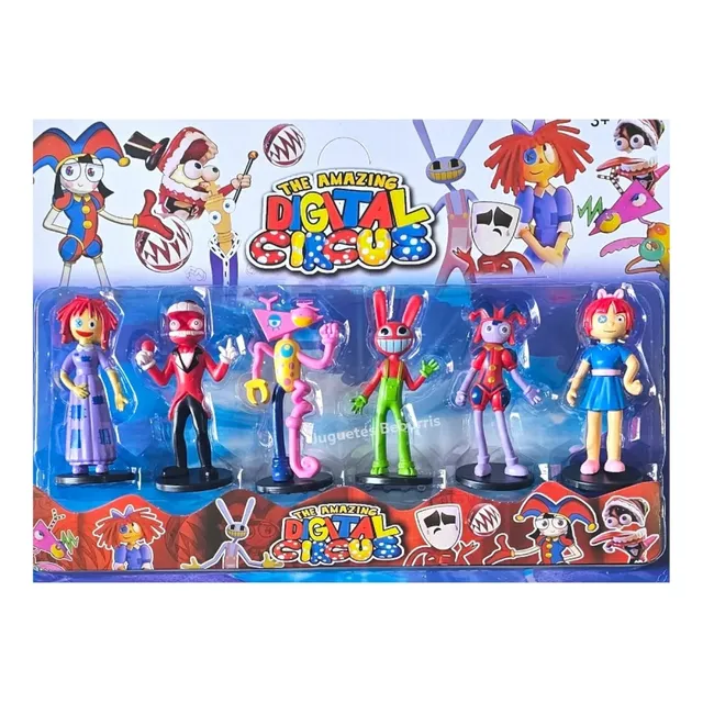 Muñecos De El Circo Digital. The Amazing Digital Circus