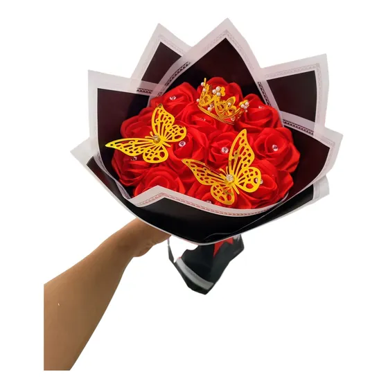 Ramo De 12 Rosas Eternas De Liston 