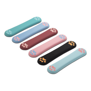 Tapete De Mouse Rosa Cute Cat Paw Memory Foam Para Pulsos Tapete De Mouse Rosa Cute Cat Paw Memory Foam Para Pulsos