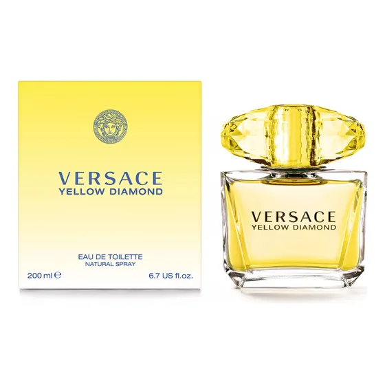 Versace Yellow Diamond Edt 200ml Para Mujer