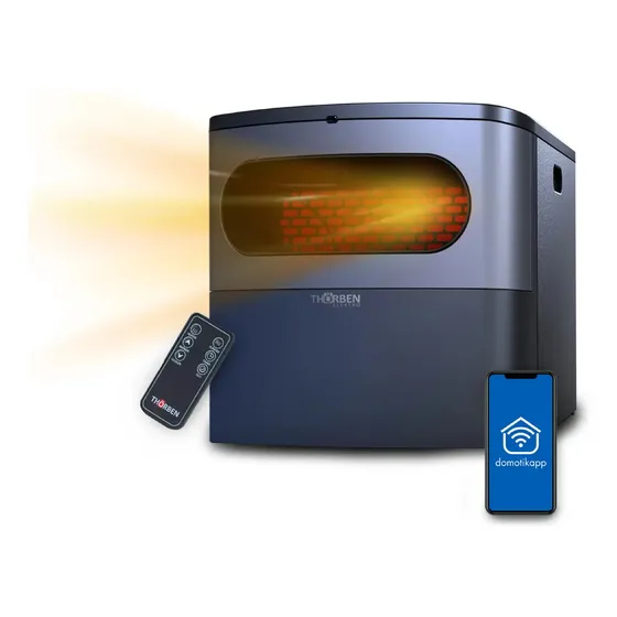 Estufa infrarroja Thorben 3 en 1 Thor Compact Wifi
