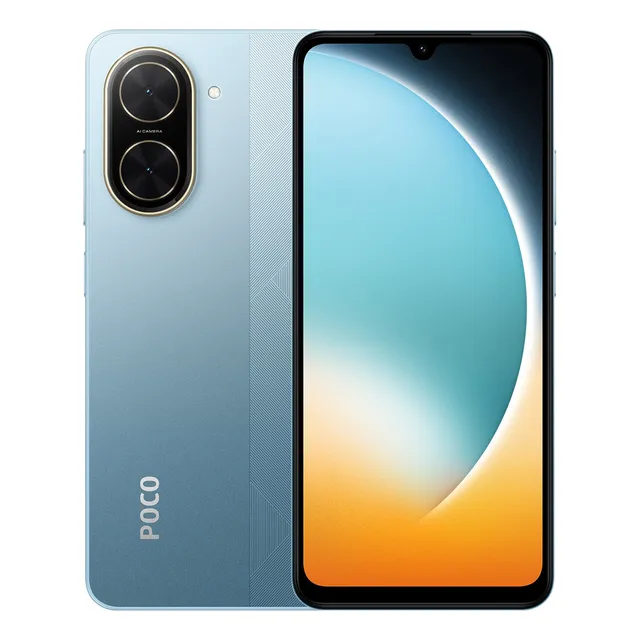 Xiaomi Poco C71 4gb Ram 128gb Rom Azul Pantalla 6.88  120hz Cámara 32mp Batería 5200mah Android 15