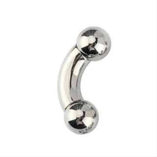 Big Banana 12g Barbell Curvo De Titanio Con Grosor De 2mm Big Banana 12g Barbell Curvo De Titanio Con Grosor De 2mm