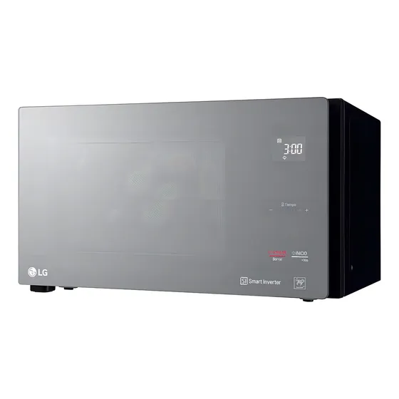 Microondas LG NeoChef MS2596DIR Inverter negro 25L 220V