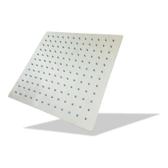Regadera Ultra Delgada Cuadrada Deluxe 12 Pulgadas Met-337