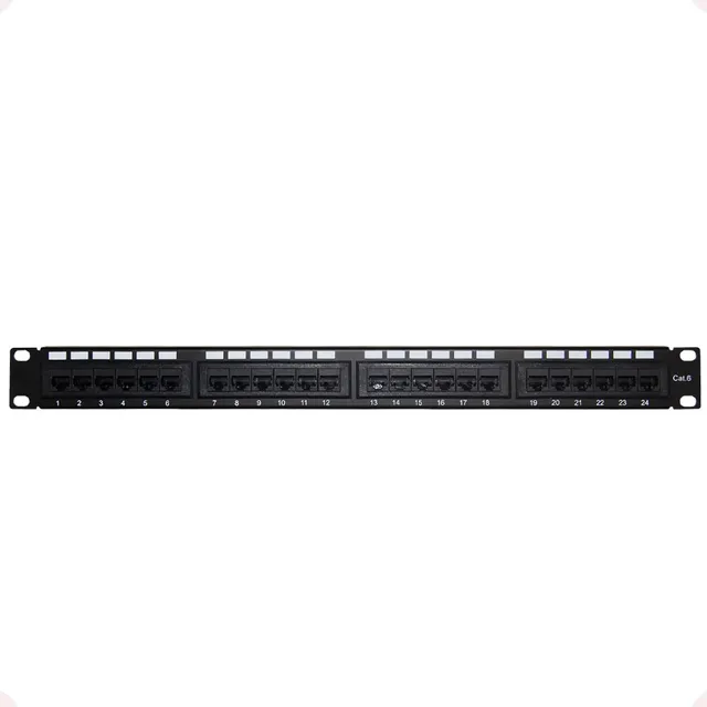 Patch Panel Cat6 De 24 Puertos Ens-pa24p6 Enson