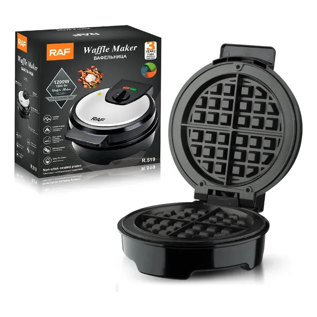 Maquina Wafflera  Waffles Maker Nueva Potente Y Resistente