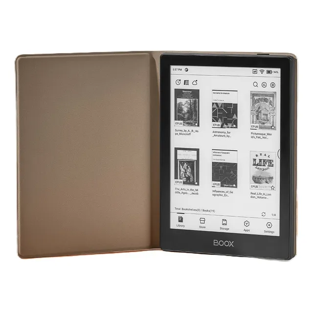 E-reader Boox Go 6 Android 6'' Hd 2gb 32gb +sd Luz Kit Funda