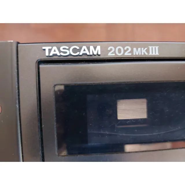 Tascam 202 Mk3 Doble Analógico Cassettes Deck En Rack