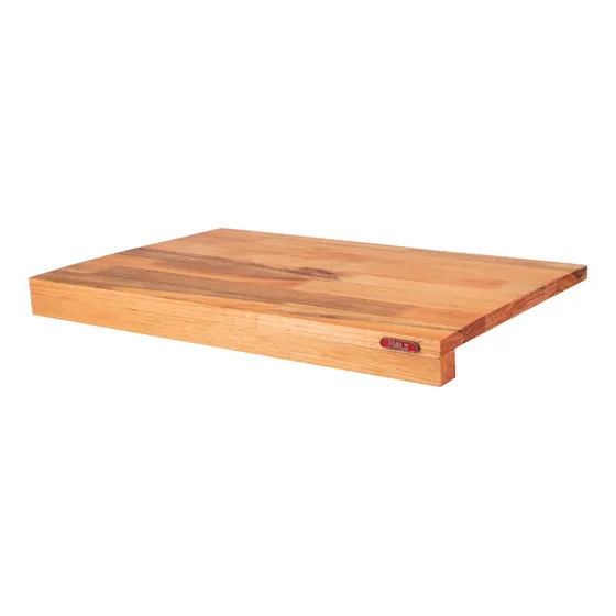 Tabla De Picar Corte Cocina Madera Eucalipto Con Tope Mesada 50x40 Cm