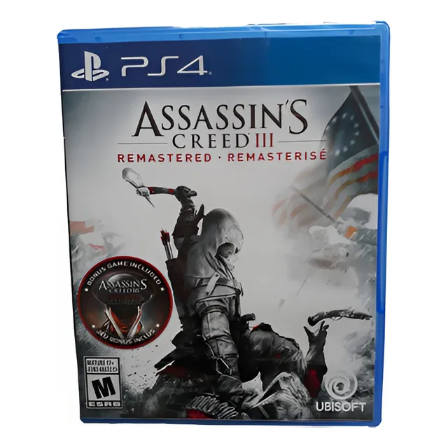 Assassins Creed Iii 3 Juego Ps4 Nuevo Y Sellado.