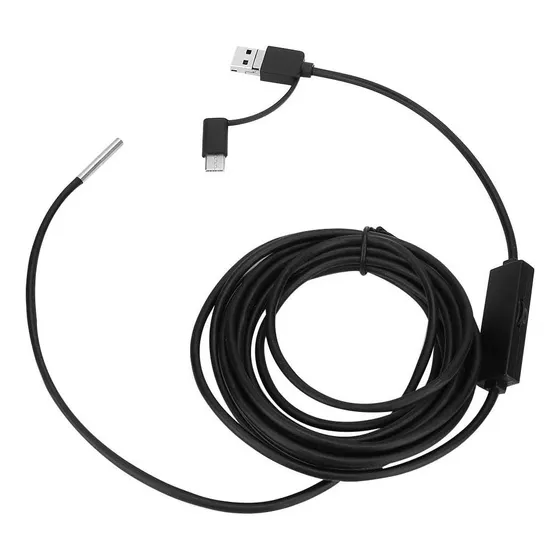 Raguso Usb Endoscope 3 En 1 Cámara De Serpiente De De Con 6