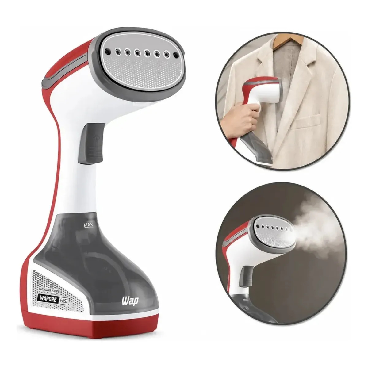 Vaporizador Portátil de Roupas e Tecidos Wap Wapore Fast 1250 Com Vapor Quente