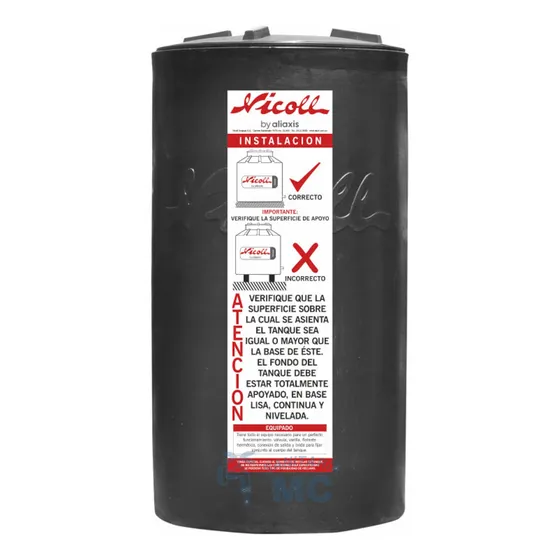 Tanque Para Agua Potable Nicoll 200 Lt.