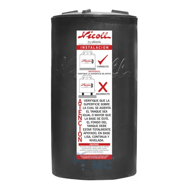 Tanque Para Agua Potable Nicoll 200 Lt.