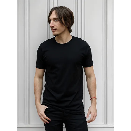 Remera Basica Algodon Hombre Lisa Premium -primera Calidad-