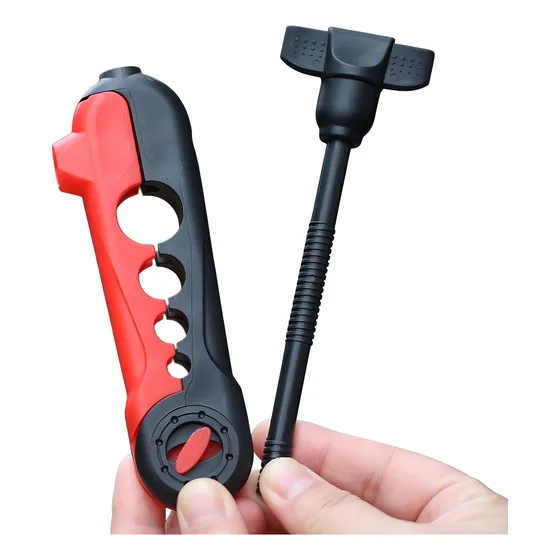 Bobinador Enrollador Tanza Caster Para Caña Reel Pesca Color Rojo