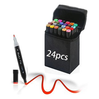 Marcadores Doble Punta Touch 24 Cores, De Secagem RĂĄpida Marcadores Doble Punta Touch 24 Cores, De Secagem RĂĄpida