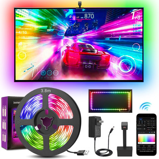 Tira Led Rgb Para Tv Luz De Immersion Backlight Con Cámara Tira Led Rgb Para Tv Luz De Immersion Backlight Con Cámara