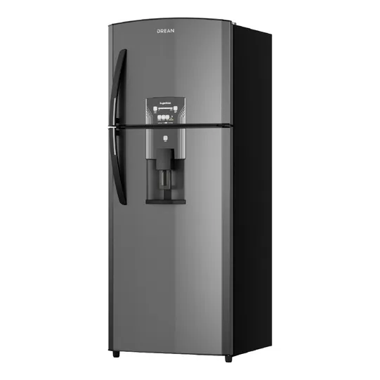 Heladera Drean Rdp400fzrt No Frost Dispenser 390l Grafito