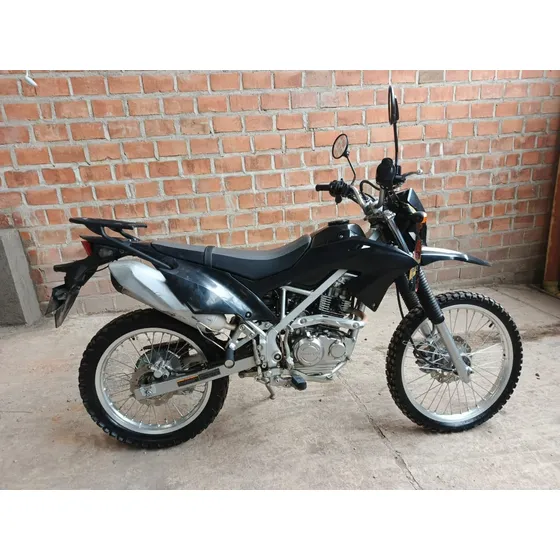 Klx 150 Kawasaki Negra Todo Original 6.170 Km