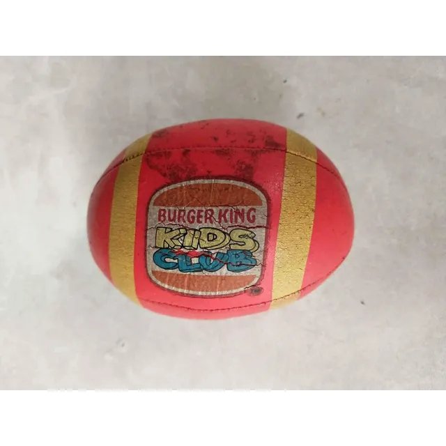 Juguete Balón Fútbol Americano Burger King Kids Club Vintage