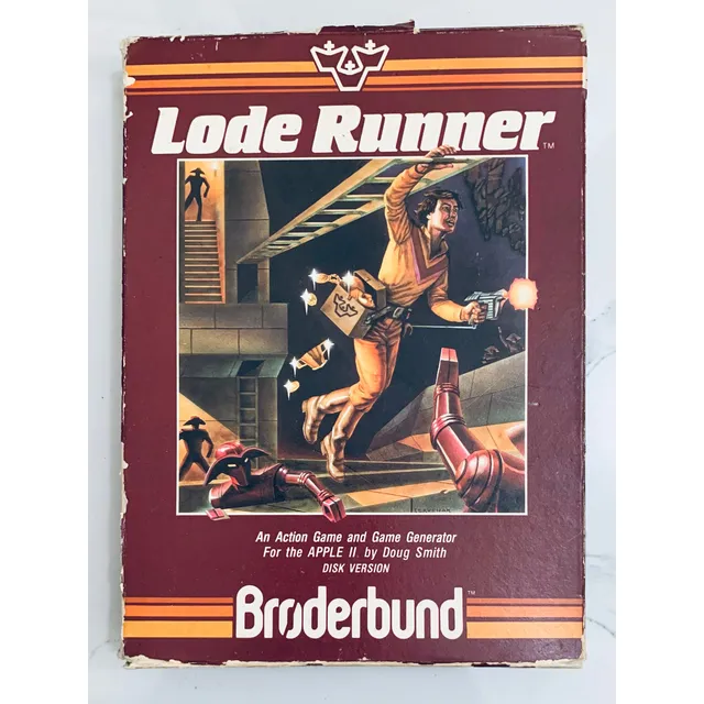 Lode Runner - Commodore 64 C64 - Disk - Ntsc - Cib