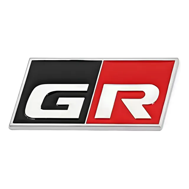 Emblema Letras Toyota Gr Cromado