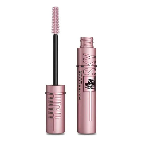 Máscara De Pestañas Maybelline Sky High Lash Sensational Color Negro