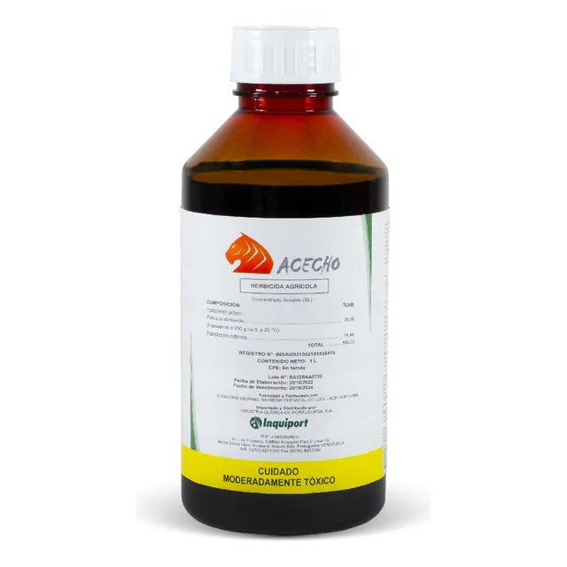 Acecho Herbicida Uso Agricola X 1 Litro Paraquat Inquiport