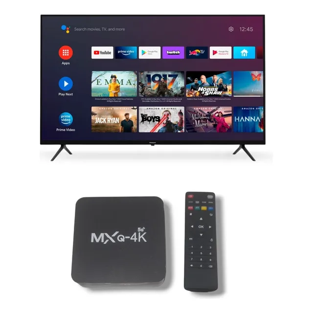 Tv Box Mxq 4k | 8gb Ram + 64gb | Convierte Tu Tv En Smart Tv