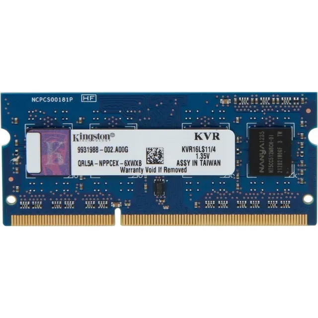 Memoria Ram Kingston Valueram 4gb Verde