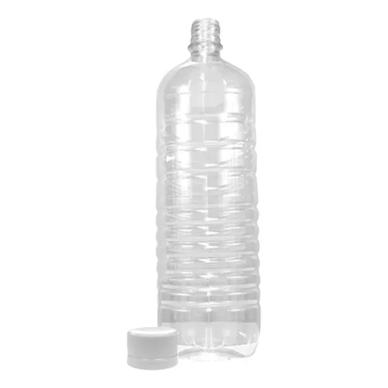 Botella Pet Para Agua 1500cc  Con Tapa Plástica