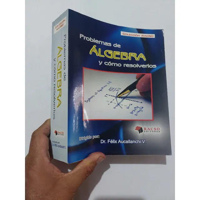 Libro Problemas De Álgebra Y Como Resolverlos Racso