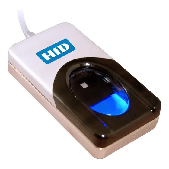 Lector de Huellas HID DigitalPersona 4500 USB Sensor Óptico 512dpi Encriptado Seguridad Biometría Windows Mac