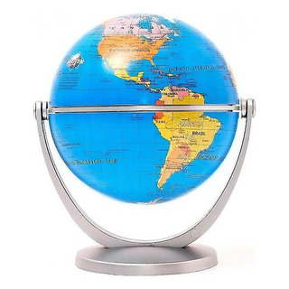 Globo Terráqueo Político Base Plástica 10cm 107 Globo Terráqueo Político Base Plástica 10cm 107