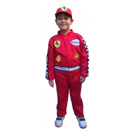 Disfraz,  Corredor De Autos, Piloto
