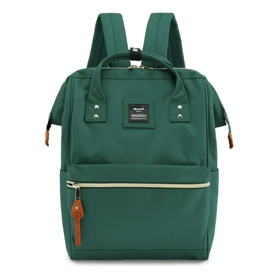 Himawari - Mochila Par Portátil Holly Daze De 15 Color Verde Diseño De La Tela Liso
