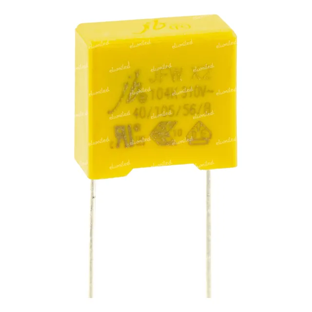 10 Capacitores Polipropileno Metalizado  .1 X310vac Tipo X2