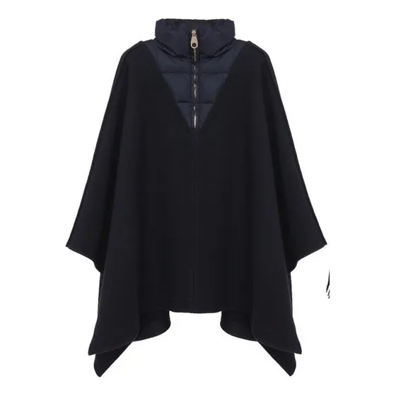 Poncho Con Cuello Y Cierre