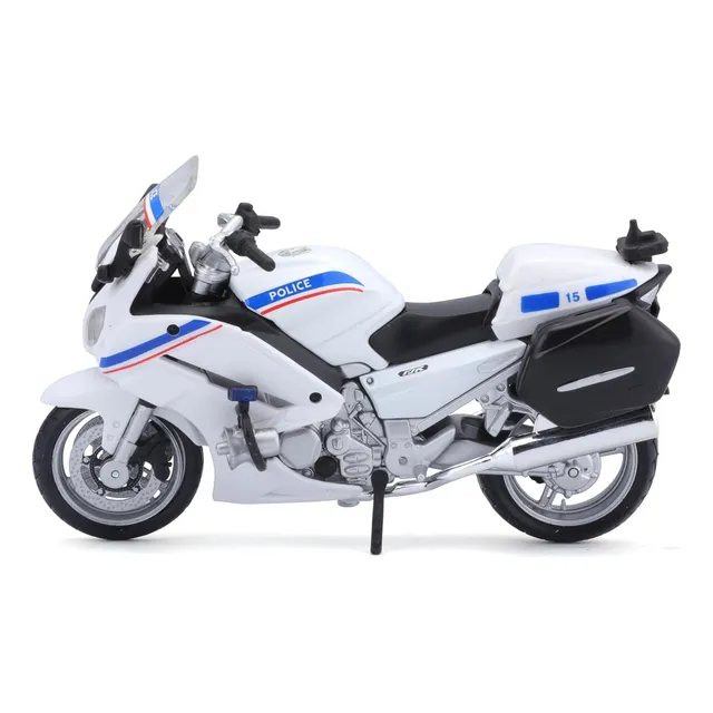 Moto A Escala De Policía Escala 1/18 Maisto Original Diecast