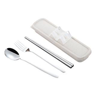 Juego De Cubiertos Portátil, Utensilios De Camping Reutiliza Juego De Cubiertos Portátil, Utensilios De Camping Reutiliza