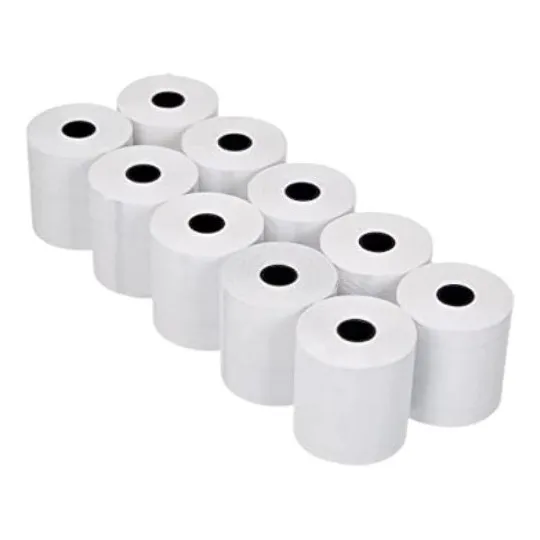 Rollo Papel Térmico 80x65mm (10 Unidades)  