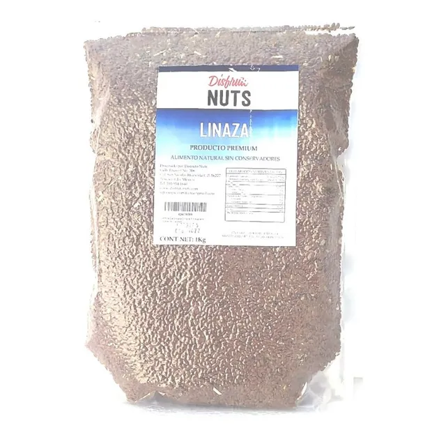 Semilla De Linaza Entera 1 Kilogramo Excelente Calidad